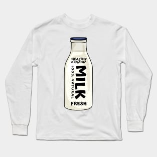 Healthy Organic Milk Fresh Long Sleeve T-Shirt